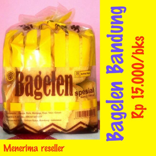 

Bagelen kemasan kuning oleh2 bandung