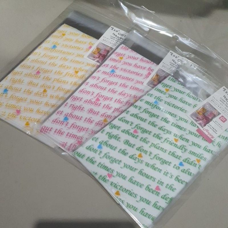 

12pcs kantong opp dont forgetthe friendly/plastik cookies /candy bag souvenir hampers