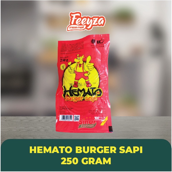 

Hemato Burger Sapi 250 Gram