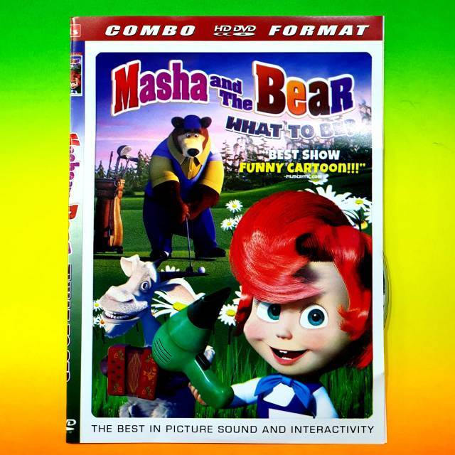 PROMO KASET dvd film MASHA AND THE BEAR terbaru