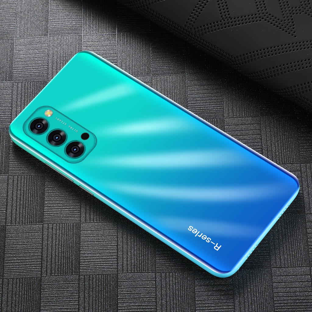 5G【COD+FLASH SALE】HP 0PP0 Reno6 PRO 6.53inch RAM 6/128GB Handphone hp murah baru Ponsel Pintar Android 10.0 Mobile Phones Reno5 Pro Reno4-Blue