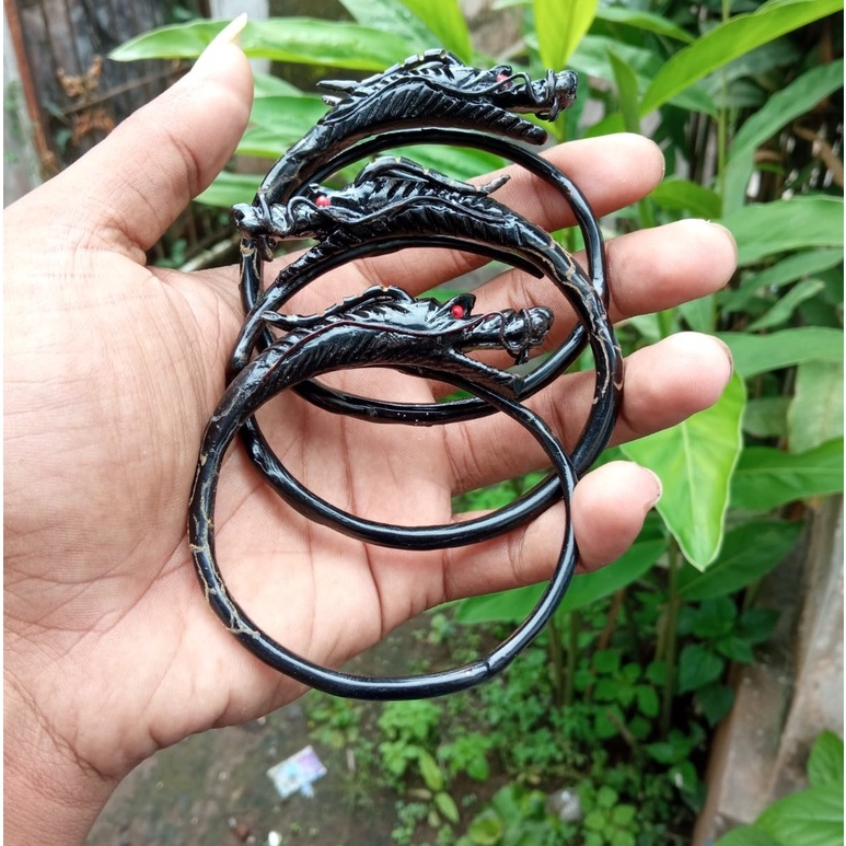 GELANG/GELANG AKAR BAHAR UKIR /GELANG AKAR BAHAR UKIR NAGA KECIL