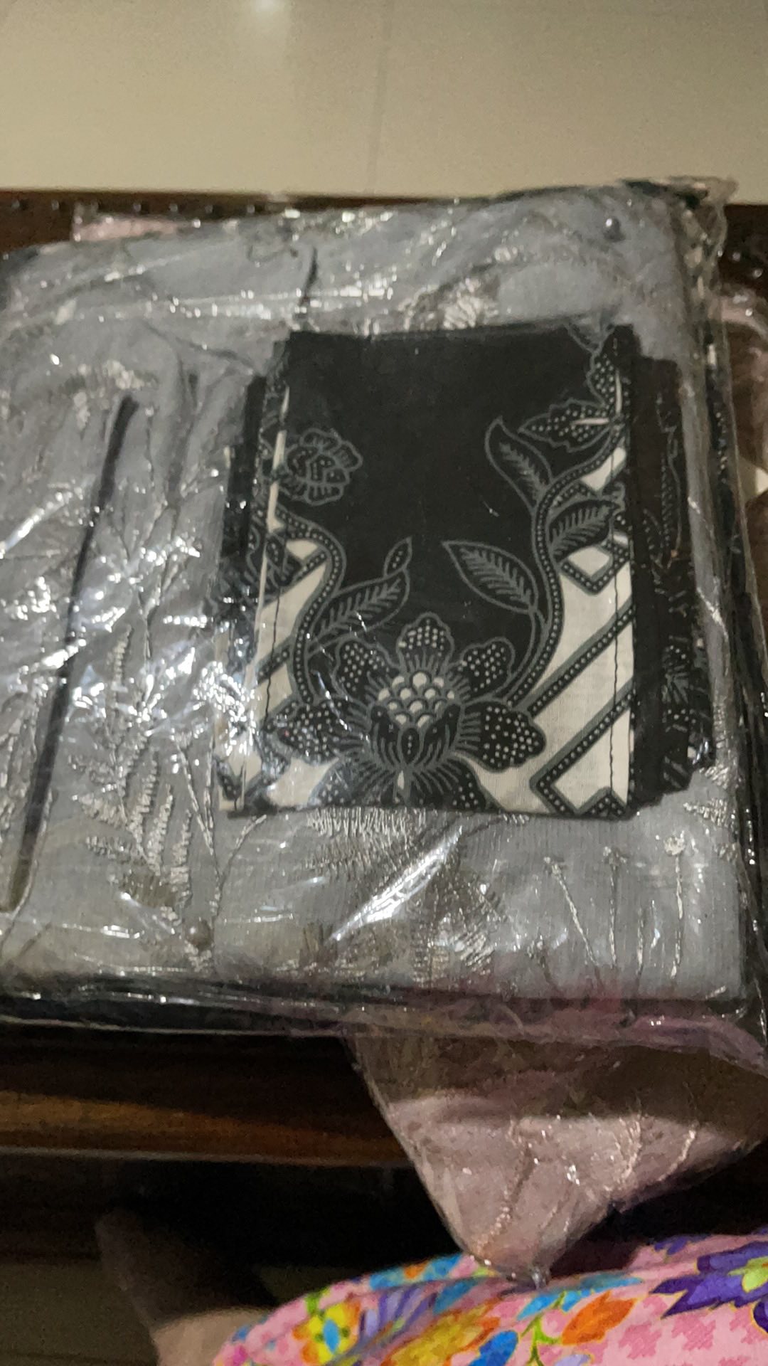 Couple Pager Bunga Mini Silver (ada Anaknya) By Lumbung Batik Grosir