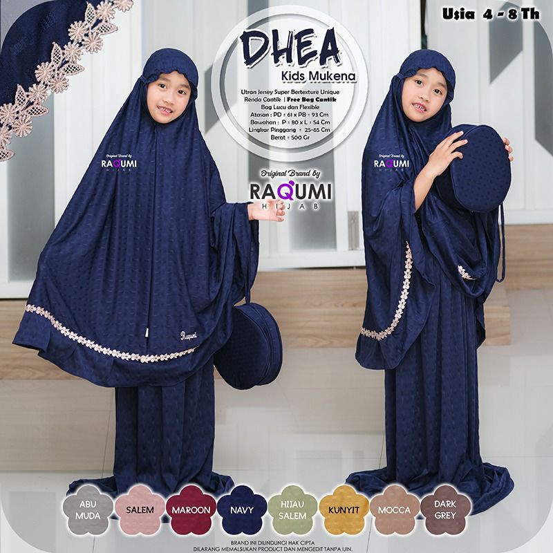 Dhea Mukena Kids By Original Raqumi Hijab