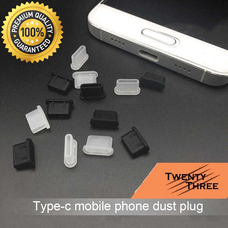 Tutup Penutup Port Anti Debu Type C - Dust Plug Type C Cover Tipe C Lubang Charger casan