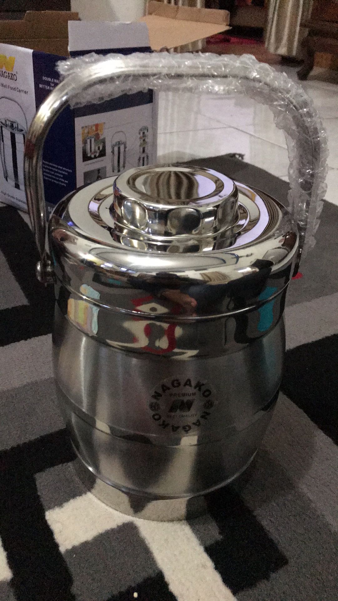 Rantang Tunggal Keep Warm Nagako Stainless / Rantang Sop Tahan Panas