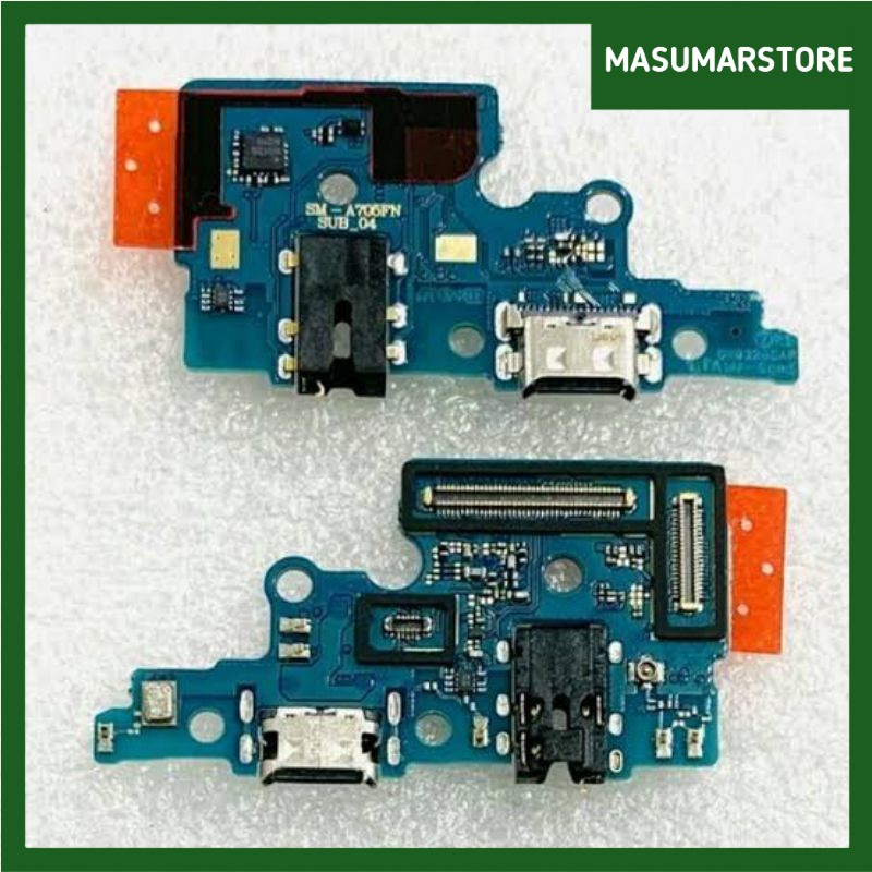 Papan Konektor Cas Samsung A70 /Konektor Charger Samsung A70 A705