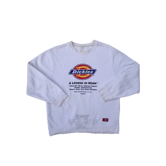 CREWNECK DICKIES Second 100% Original
