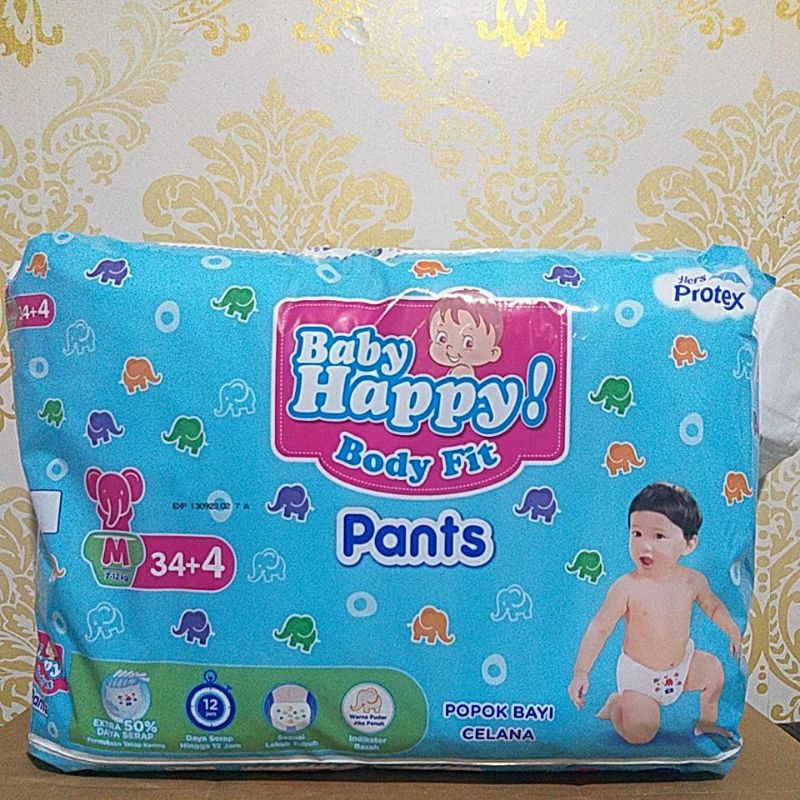 BABY HAPPY PANTS S38+2, M 32,L28,XL26XXL 24