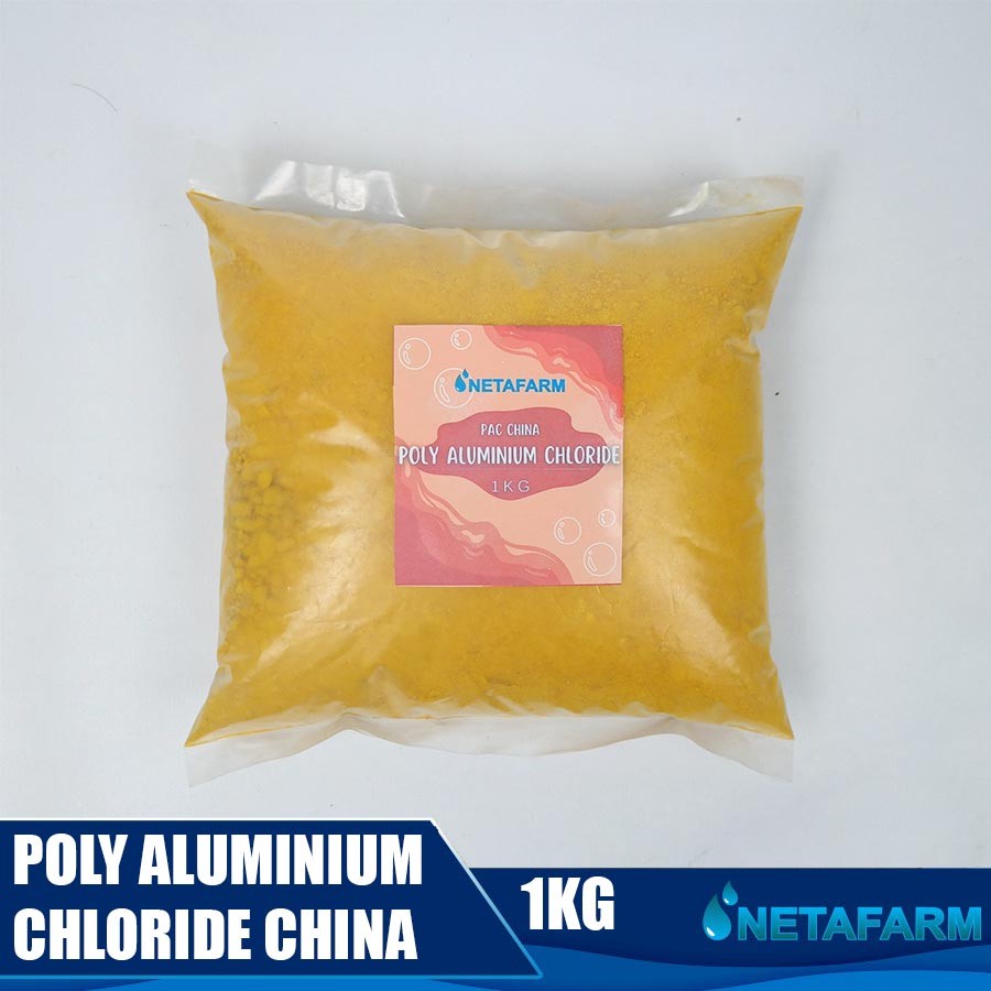 PAC CHINA Penjernih Air POLY ALUMINIUM CHLORIDE INDUSTRIAL - 1 KG