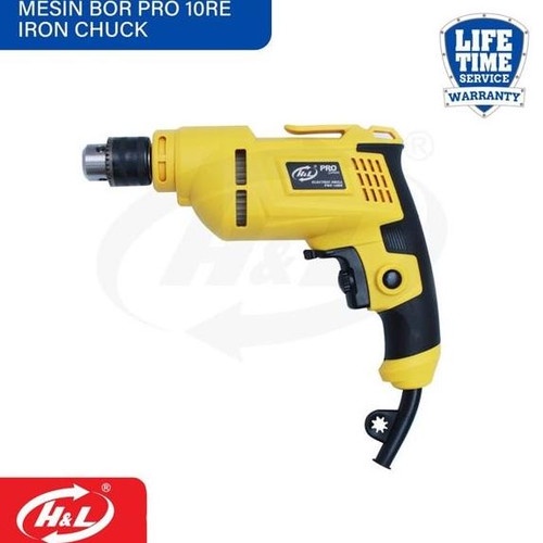 BOR H&L PRO 10RE Iron Chuck 10MM PRO SERIES VARIABLE SPEED / BOR TANGAN H&L