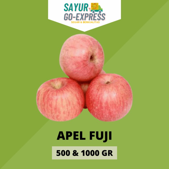 

apel fuji segar 500-1000gr