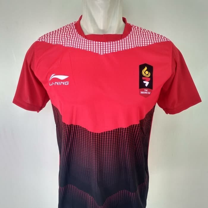 Kaos Olahraga kaos Badminton lining Lokal Putih