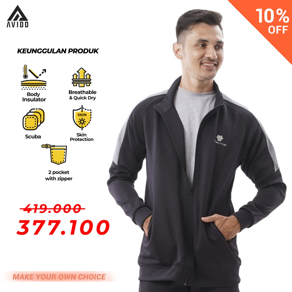 Tiento Jaket Pria Jaket Olahraga Pria Jacket Pria Jaket Turtleneck Pria Jeket Pria Jaket Track Pria 