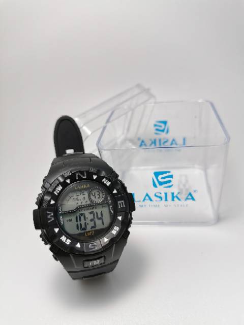 Jam tangan digital Sporty water Resist Lasika 877