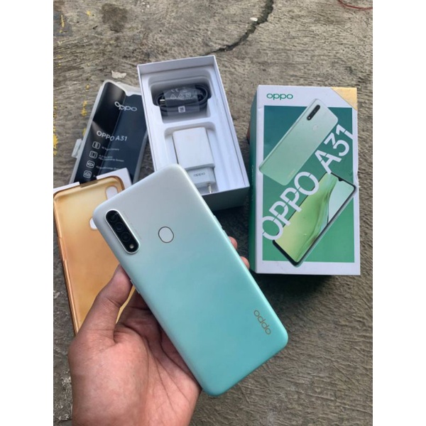 OPPO A31 (SECOND) - RAM 6/128 GB || FULLSET ORIGINAL