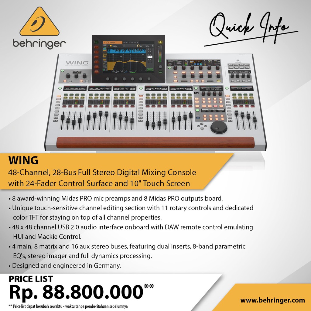 Behringer WING Digital Mixer