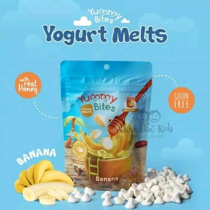 Yummy Bites Yogurt Melt 20gr / Yummybites Yoghurt Melt 20gr / Yummy Bites Yogurt Melts 20gr (1tahun)