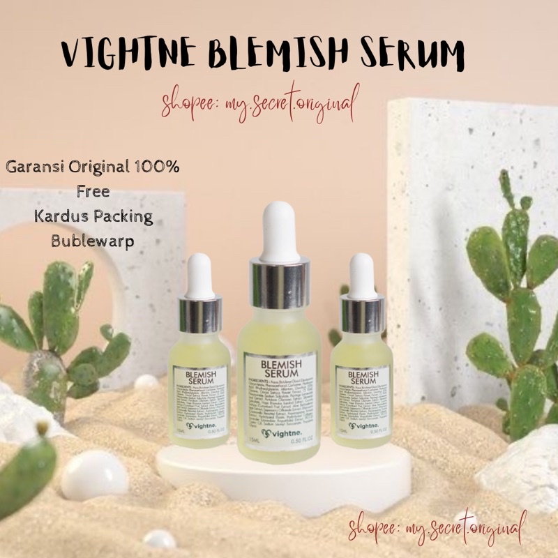 VAVL VIGHTNE BLEMISH SERUM BY VIVALENTINE / VAVL BEAUTY / VAVL BEAUTE/ VIGHTNE / SERUM JERAWAT