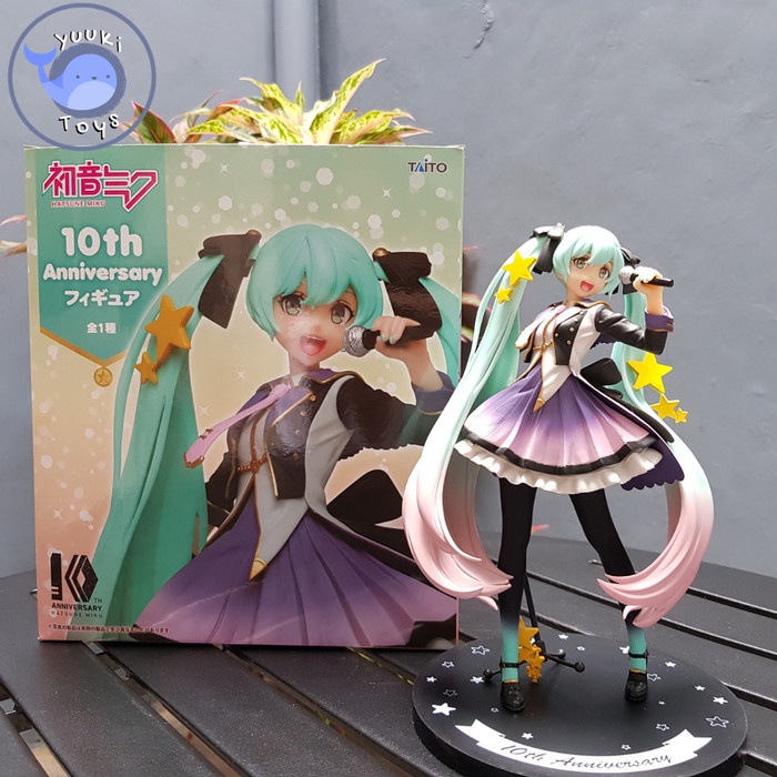 Hatsune Miku 10th Anniversary Figure Original by Taito