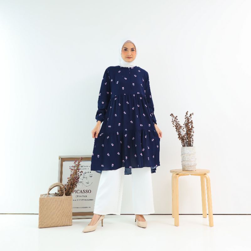 Khiara Tunik/tunik wanita/tunik rayon/tunik adem/ tunik/ tunik masa kini