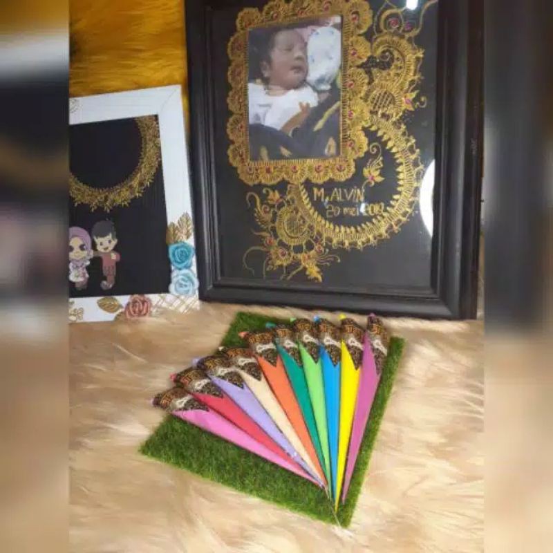 

henna aisyah -henna craft 10 warna