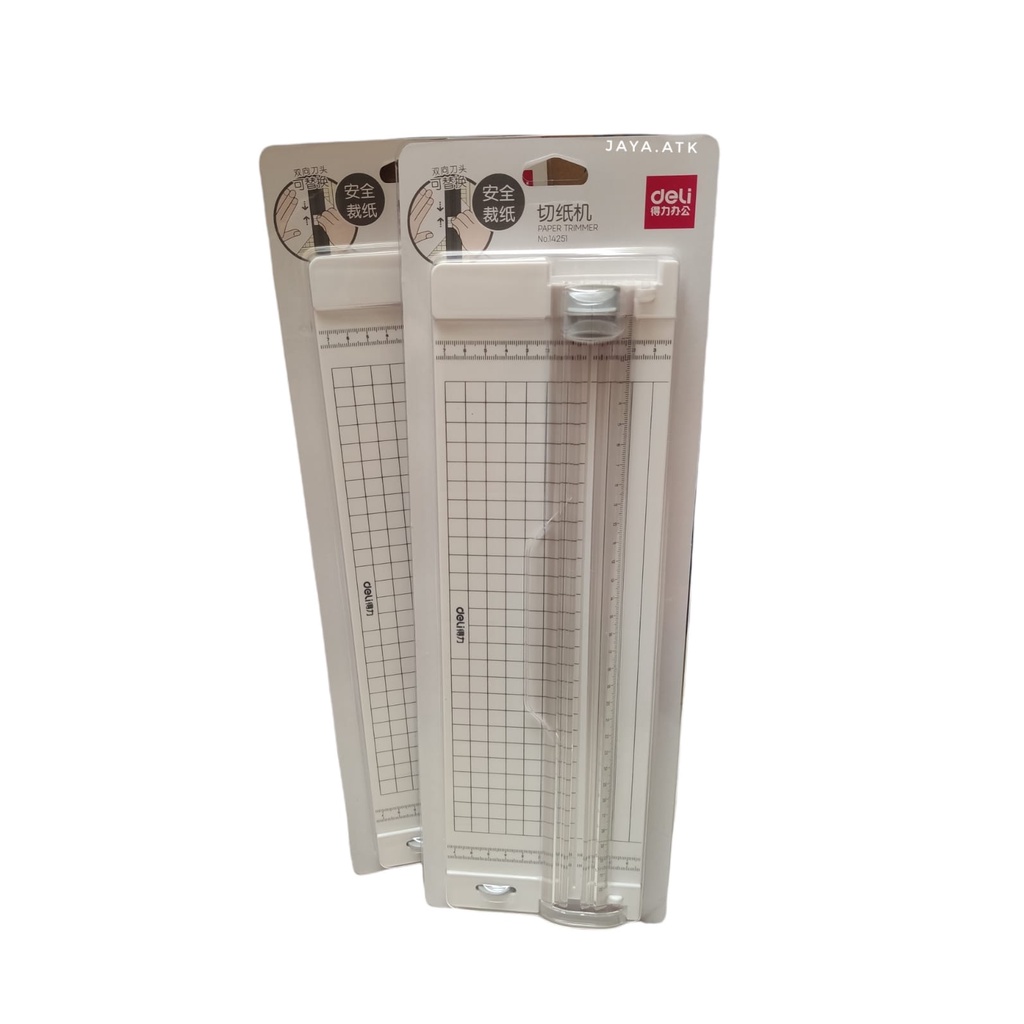 

PEMOTONG KERTAS DELI PHOTO PAPER CUTTER ROLLER TRIMMER A5 A4 14251