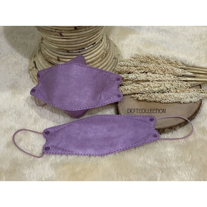 ( ECER & GROSIR ) MASKER KF94 PURPLE  | MASKER KF94 SHRIMP PINK | WEMASK CAREION CCARE