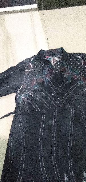 Batik Couple Keluarga Gamis Anak Prasasti Hem Anak