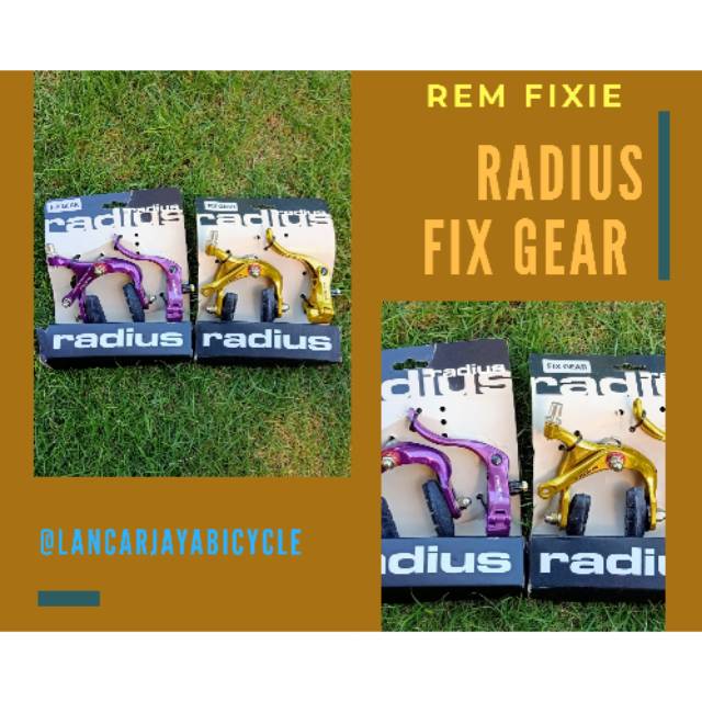 Rem Depan Fixie/RADIUS U-BRAKE Fix Gear