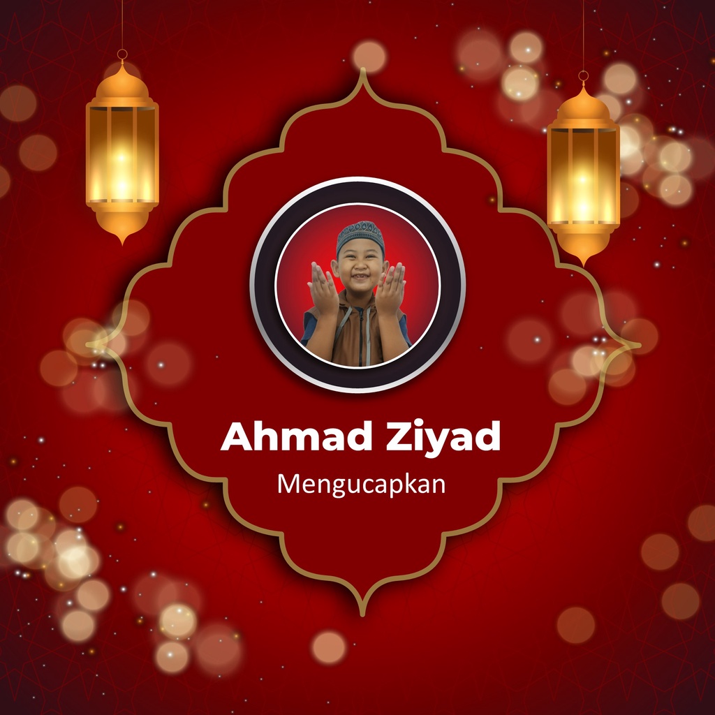 Video Ucapan Puasa dan Lebaran Idul Fitri 2022 1443H Tipe L-4