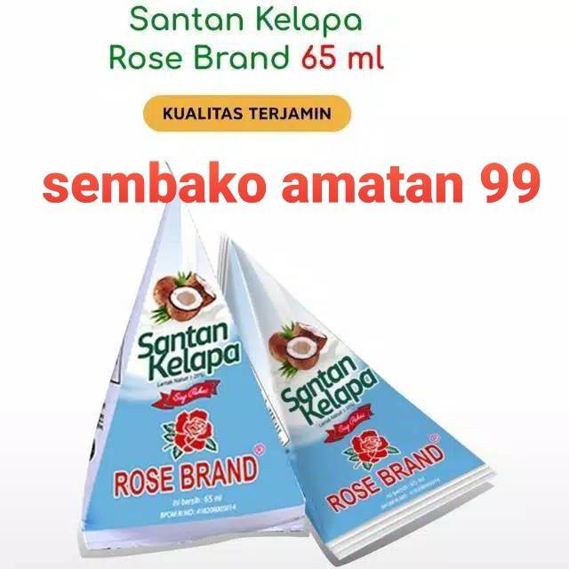 Santan Kelapa Rose Brand 65ml Per pcs