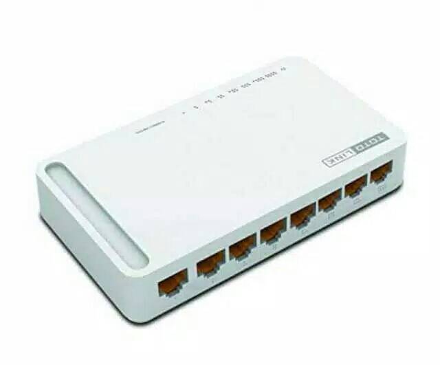 TOTOLINK S808-PORT 10/100 Mbps DESKTOP SWITCH HUB INTERNET