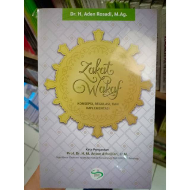 Buku Zakat Dan Wakaf Kosepsi Regulasi Dan Implementasi Dr H Aden Rosadi M Ag Shopee Indonesia