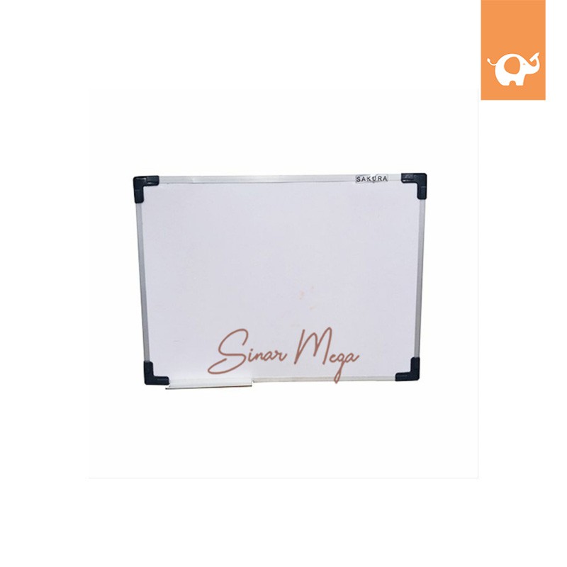 

Sakura Papan Tulis Putih Whiteboard 60x90cm Murah Berkualitas