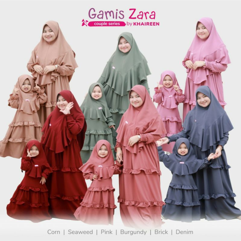 Gamis Zara Original Khaireen