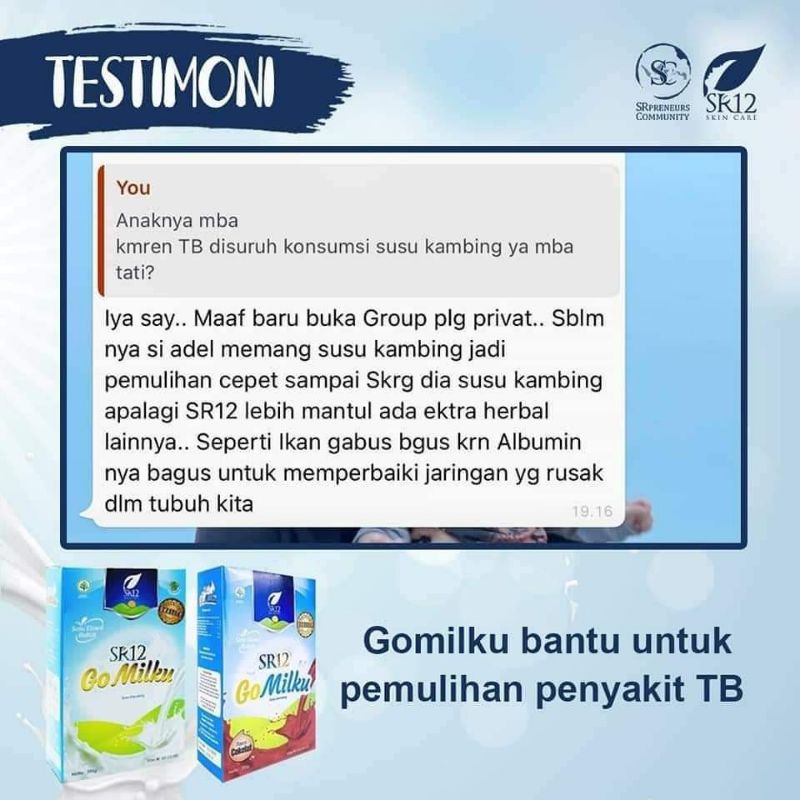 

SUSU ETAWA SR12/SUSU KAMBING GOMILKU