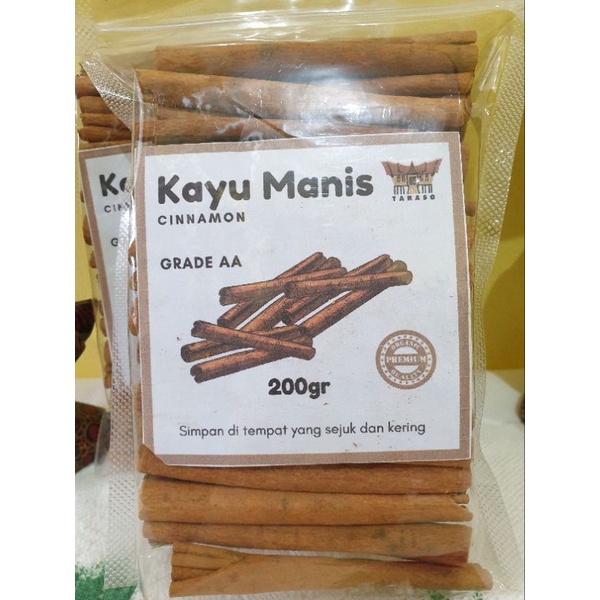 

Kayu Manis Batang Rempah Cinnamon Stick Premium Grade AA 9cm 200gr