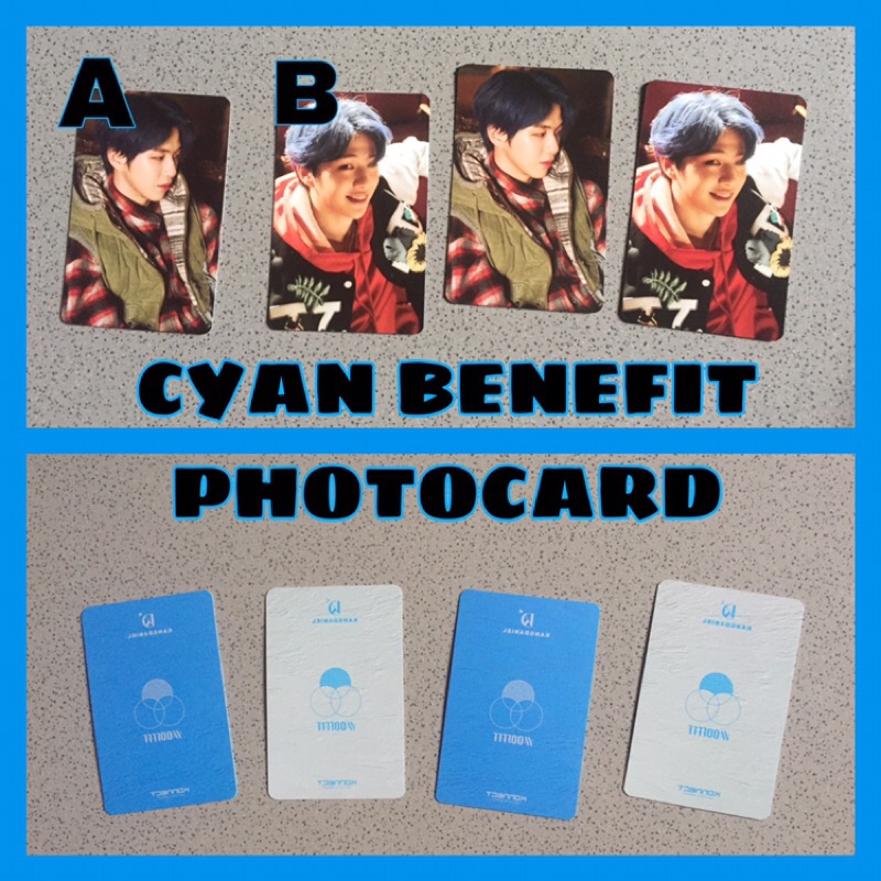 CYAN BENEFIT PHOTOCARD KANG DANIEL