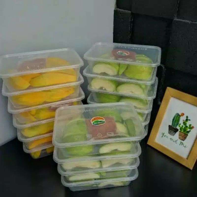 

Rujak jambu kristal bikin mlek