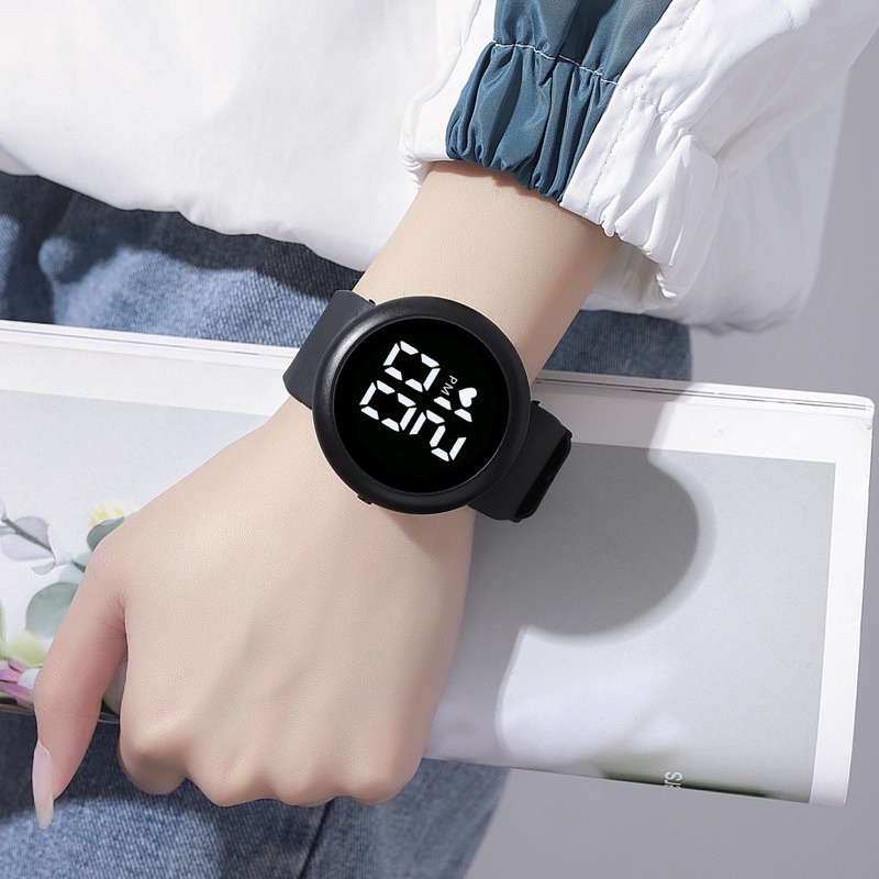 TRENDY ✅ LED WATCH Jam Tangan Sport LED anti air