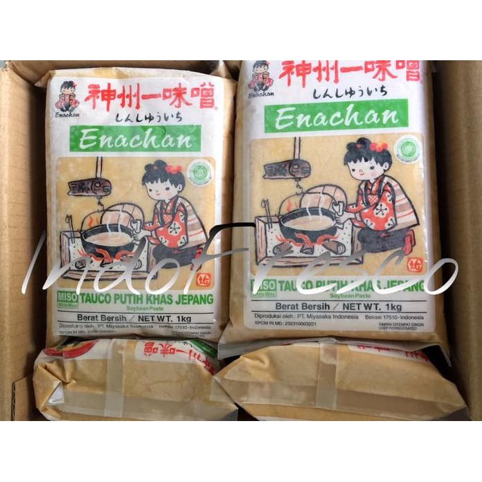 

New Arrival - Shinshuichi Enachan Shiro Miso Paste- Pasta Miso- Tauco Putih Jepang