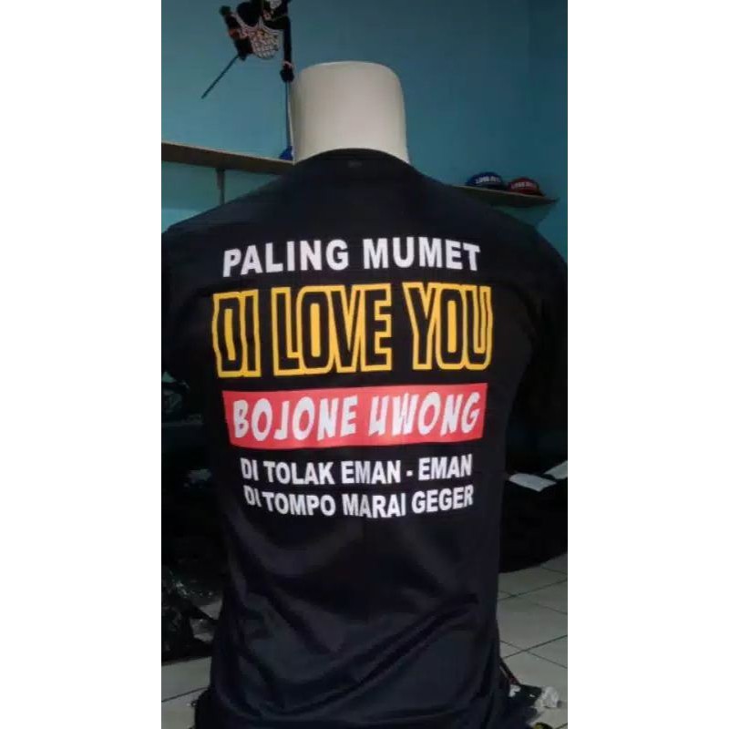 KAOS LUCU KATA KATA VIRAL MURAH