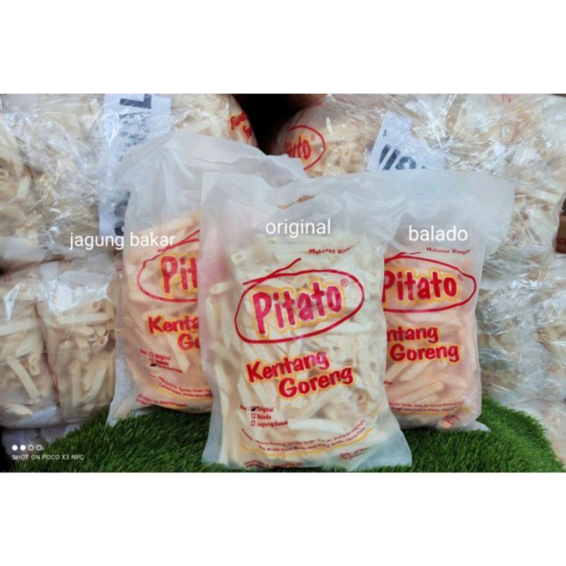 

Kentang Goreng Pitato Aneka Rasa 250 Gram