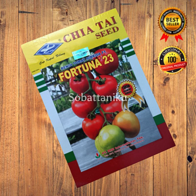 Benih Tomat FORTUNA 23 dan FORTUNA F1 CAP KAPAL TERBANG 100% Ori