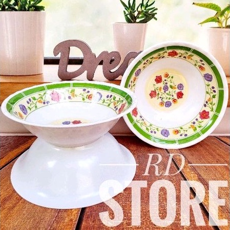 PROMO 3.PCS MANGKOK ULIR MOTIF MELAMINE MEISING