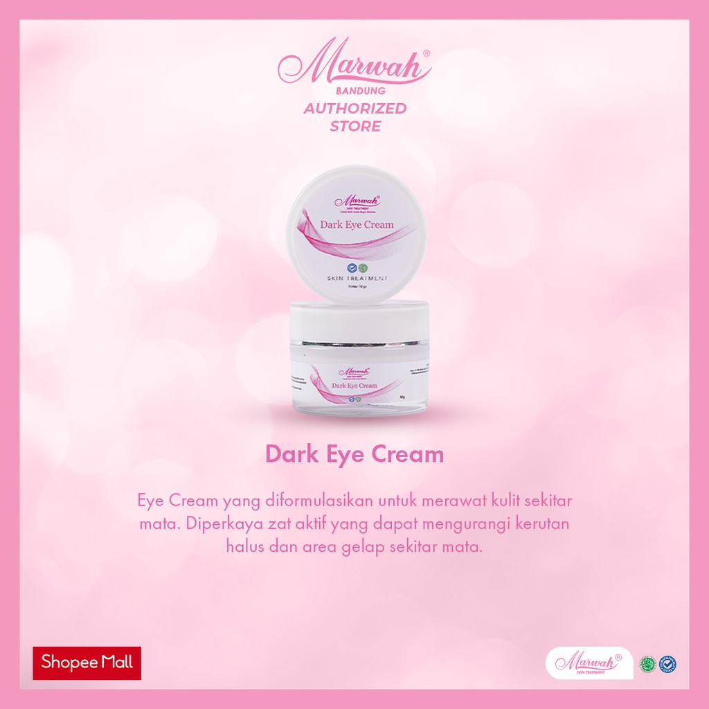 Dark Eye Cream Marwah Skin Care