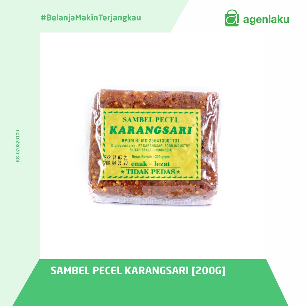 

Sambel Pecel Karangsari [200g]