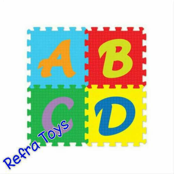 Puzzle Evamat - Matras Puzzle - Puzzle Lantai Evamat Mini Huruf Dan Angka Produk Terbaik