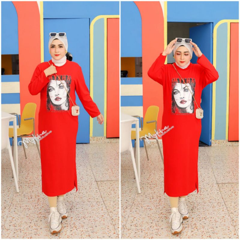 midi dress Mykha original 015622 / midi dress premium